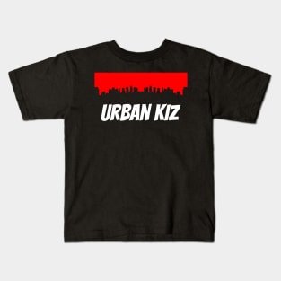 Urban Kiz Kizomba Skyline Tarraxinha Tanzschule Kids T-Shirt